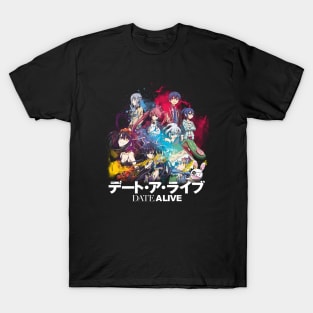 Classic Photo Characters A Live Romance Manga T-Shirt